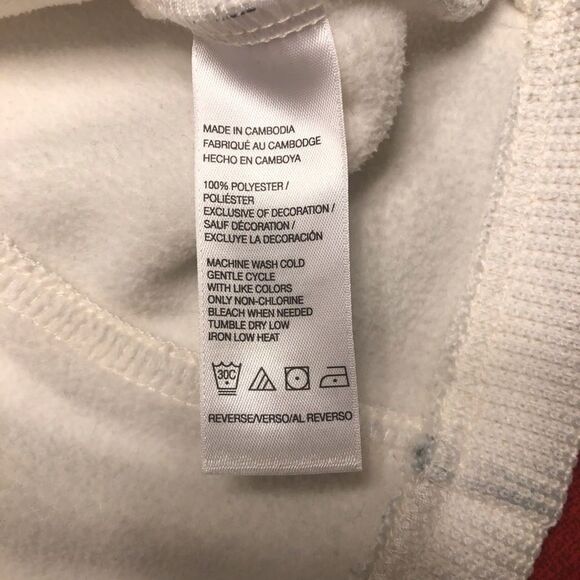 Izod Cream Long Sleeve Knit/Fleece Lined Jacket - Picture 4 of 8